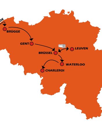 Belgien UmrisskarteV1