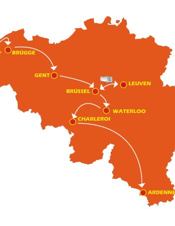 Belgien UmrisskarteV3