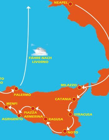 Route Sizilien